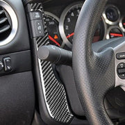 Adesivo decorativo tachimetro per auto in fibra di carbonio da 2 pezzi per Nissan GTR R35 2008-2016, guida a destra e a sinistra universale, Speedometer