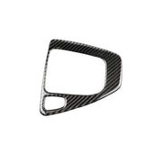 Adesivo decorativo per pannello ingranaggi guida sinistra per auto in fibra di carbonio per BMW E90 / E92 2005-2012, adatto per guida a sinistra, Left Driving Gear Panel