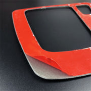 Adesivo decorativo per pannello ingranaggi guida sinistra per auto in fibra di carbonio per BMW E90 / E92 2005-2012, adatto per guida a sinistra, Left Driving Gear Panel