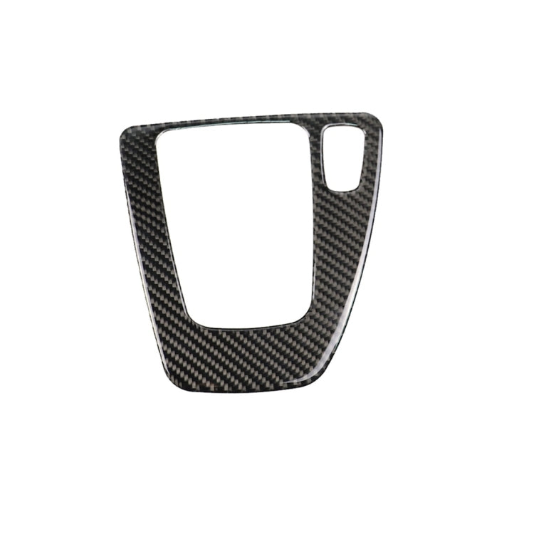 Adesivo decorativo per pannello di guida destro per auto in fibra di carbonio per BMW E90 / E92 2005-2012, Right Driving Gear Panel