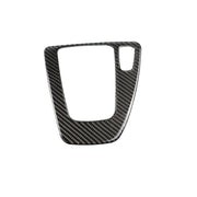 Adesivo decorativo per pannello di guida destro per auto in fibra di carbonio per BMW E90 / E92 2005-2012, Right Driving Gear Panel