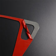 Adesivo decorativo per pannello di guida destro per auto in fibra di carbonio per BMW E90 / E92 2005-2012, Right Driving Gear Panel