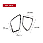 Adesivo uscita aria strumento BMW F30 F34 fibra carbonio