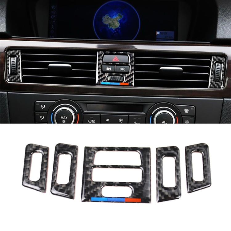 Adesivo presa aria auto BMW E90 E92 E93 in fibra di carbonio