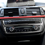 Adesivo decorativo per pannello CD per auto in fibra di carbonio per BMW (F30) 2013-2015 / (F34) 2013-2016, CD Panel