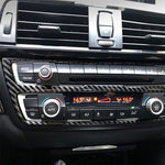 Adesivo decorativo per pannello CD per auto in fibra di carbonio per BMW (F30) 2013-2015 / (F34) 2013-2016, CD Panel