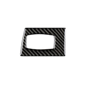 Adesivo decorativo per interruttore di accensione con guida a destra per auto in fibra di carbonio per BMW E90 / E92 2005-2012, Right Driving Ignition Switch