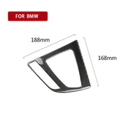 Adesivo decorativo per pannello ingranaggi auto in fibra di carbonio per BMW (F30) 2013-2017 / (F34) 2013-2017, adatto per la guida a sinistra, Gear Panel