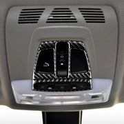 Adesivo decorativo per pannello luce di lettura per auto in fibra di carbonio per BMW F20 2012-2017 / F30 / F34 / F32 2013-2017 / X5 2014-2017 / X6 2015-2017 / X1 2016-2017, Reading Light