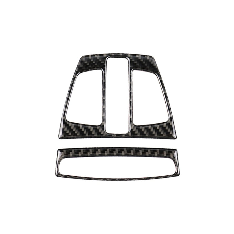 Adesivo decorativo per pannello luce di lettura per auto in fibra di carbonio per BMW F20 2012-2017 / F30 / F34 / F32 2013-2017 / X5 2014-2017 / X6 2015-2017 / X1 2016-2017, Reading Light