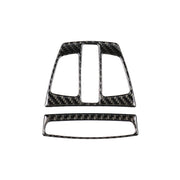 Adesivo decorativo per pannello luce di lettura per auto in fibra di carbonio per BMW F20 2012-2017 / F30 / F34 / F32 2013-2017 / X5 2014-2017 / X6 2015-2017 / X1 2016-2017, Reading Light