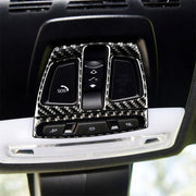 Adesivo decorativo per pannello luce di lettura per auto in fibra di carbonio per BMW F20 2012-2017 / F30 / F34 / F32 2013-2017 / X5 2014-2017 / X6 2015-2017 / X1 2016-2017, Reading Light