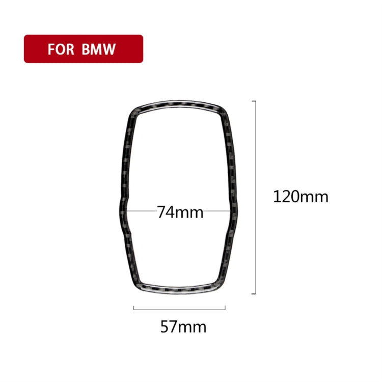 Adesivo decorativo in fibra di carbonio per BMW X3 X4 X5 X6