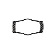 Adesivo decorativo per interruttore fari auto in fibra di carbonio per BMW E90 / E92 / E93 2005-2012, Headlight   Switch