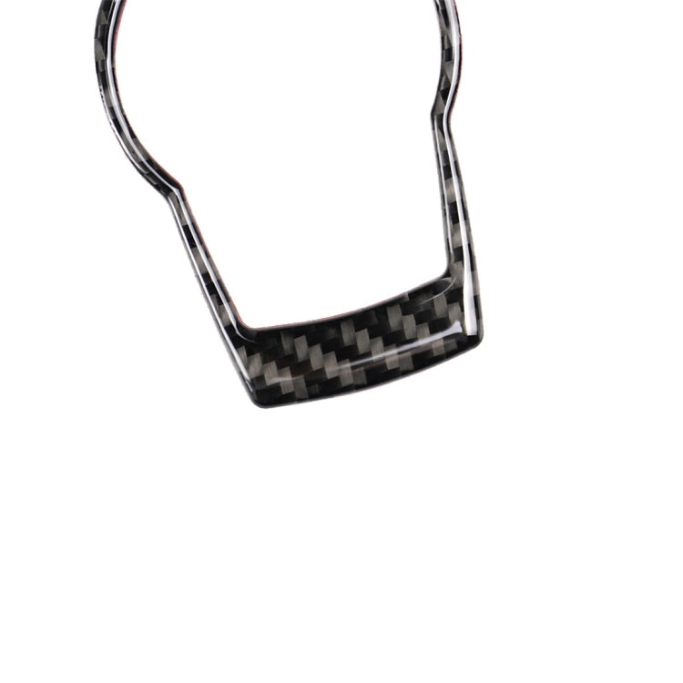 Adesivo decorativo per interruttore fari auto in fibra di carbonio per BMW E90 / E92 / E93 2005-2012, Headlight   Switch