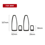 Adesivo decorativo per pannello di sollevamento auto in fibra di carbonio per BMW F20 / F21 2012-2016 / F30 2013-2015 / F34 2013-2016, Lifting Panel
