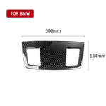 Adesivo decorativo per presa grande per strumento auto in fibra di carbonio per BMW E90 2005-2012, Instrument Large Outlet
