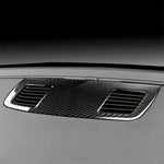 Adesivo decorativo per presa grande per strumento auto in fibra di carbonio per BMW E90 2005-2012, Instrument Large Outlet
