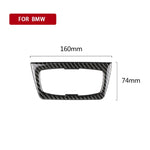 Adesivo decorativo per interruttore fari auto in fibra di carbonio per BMW F30 2013-2017 / F34 2013-2017, Headlight  Switch