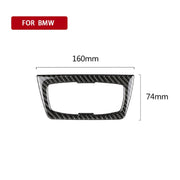 Adesivo decorativo per interruttore fari auto in fibra di carbonio per BMW F30 2013-2017 / F34 2013-2017, Headlight  Switch