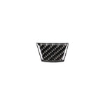 Piccolo adesivo decorativo per volante in fibra di carbonio versione B per BMW E90 2005-2012, Steering Wheel (Little B Version)