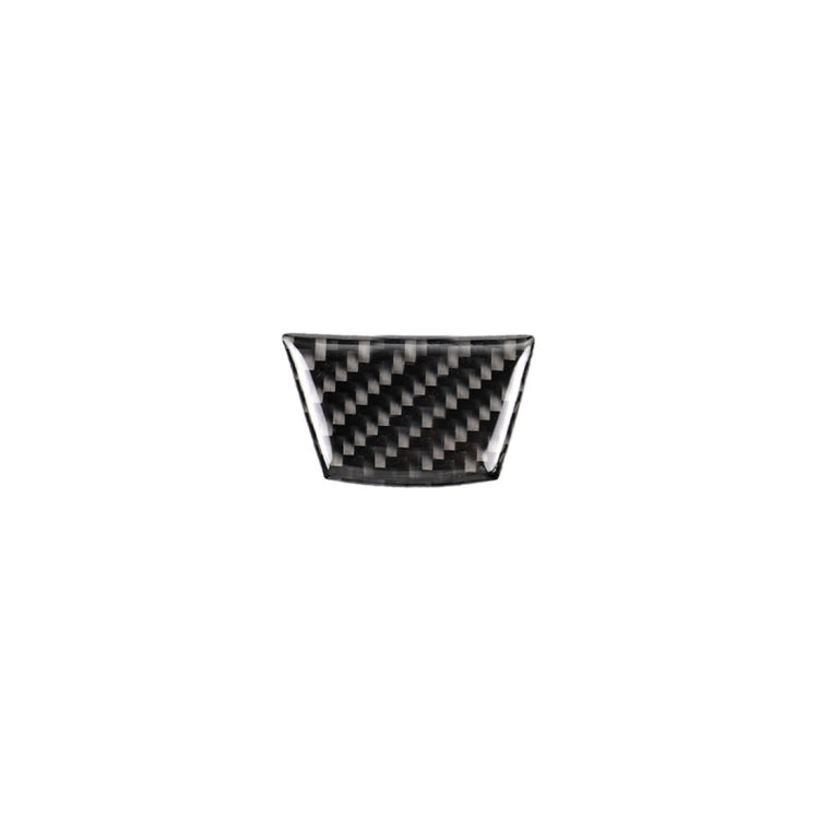Piccolo adesivo decorativo per volante in fibra di carbonio versione B per BMW E90 2005-2012, Steering Wheel (Little B Version)