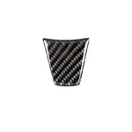 Adesivo decorativo per volante per auto in fibra di carbonio versione A grande per BMW E90 2005-2012, Steering Wheel