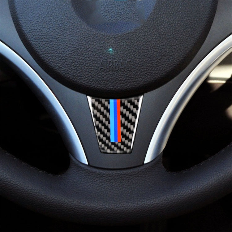 Adesivo volante fibra carbonio BMW E90 2005-2012