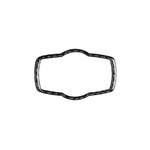 Adesivo decorativo per interruttore fari auto in fibra di carbonio per BMW E90 / E92 / E93 2005-2012 / 320i / 325i, versione sottile, Headlight Switch