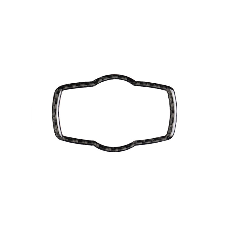 Adesivo decorativo per interruttore fari auto in fibra di carbonio per BMW E90 / E92 / E93 2005-2012 / 320i / 325i, versione sottile, Headlight Switch