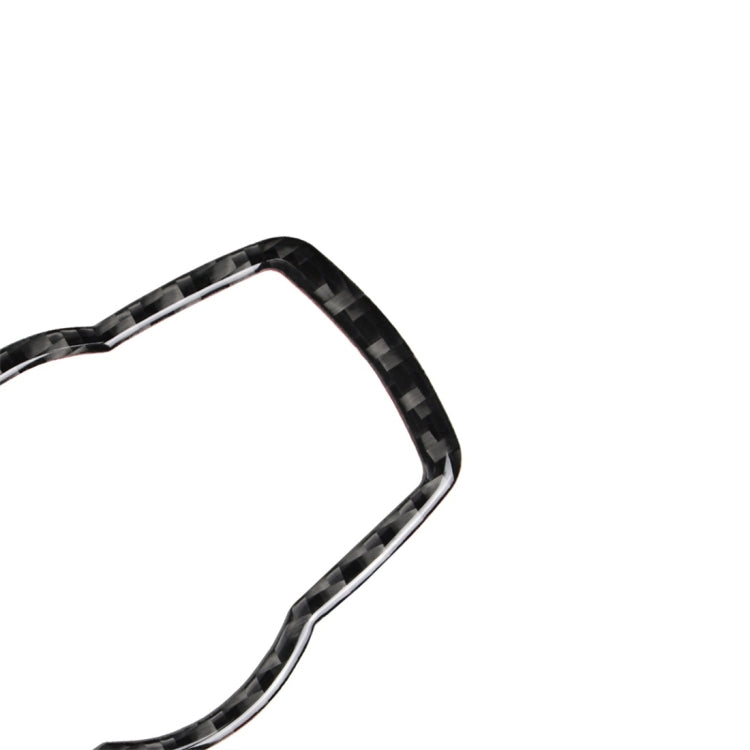 Adesivo decorativo per interruttore fari auto in fibra di carbonio per BMW E90 / E92 / E93 2005-2012 / 320i / 325i, versione sottile, Headlight Switch
