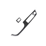 Adesivo decorativo per pannello di sollevamento guida a sinistra per auto in fibra di carbonio da 2 pezzi per BMW E92 2005-2012, diametro: 40,4 cm, Diameter: 40.4cm