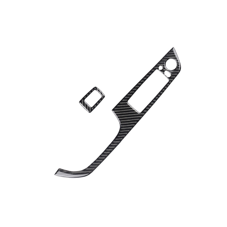 Adesivo decorativo per pannello di sollevamento guida a sinistra per auto in fibra di carbonio da 2 pezzi per BMW E92 2005-2012, diametro: 40,4 cm, Diameter: 40.4cm