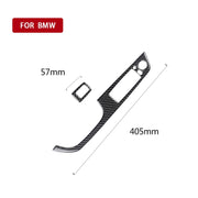 Adesivo decorativo per pannello di sollevamento guida a sinistra per auto in fibra di carbonio da 2 pezzi per BMW E92 2005-2012, diametro: 40,4 cm, Diameter: 40.4cm