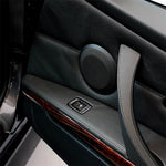 Adesivo decorativo per pannello di sollevamento guida a sinistra per auto in fibra di carbonio da 2 pezzi per BMW E92 2005-2012, diametro: 40,4 cm, Diameter: 40.4cm