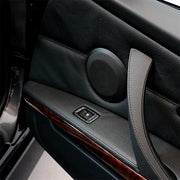 Adesivo decorativo per pannello di sollevamento guida a sinistra per auto in fibra di carbonio da 2 pezzi per BMW E92 2005-2012, diametro: 40,4 cm, Diameter: 40.4cm