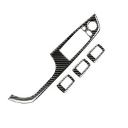 Adesivo decorativo per pannello di sollevamento per auto guida a sinistra in fibra di carbonio da 4 pezzi con pieghevole per BMW E90 / 320i / 325i, diametro: 37,8 cm, Diameter: 37.8cm