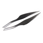1 paio di adesivi decorativi per sopracciglia in fibra di carbonio per auto per BMW E90 / 318i / 320i / 325i 2005-2008, versione con colla a goccia, Lamp Eyebrow Drop Glue Version