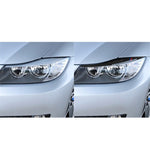 1 paio di adesivi decorativi per sopracciglia con lampada per auto in fibra di carbonio per BMW E90 / 318i / 320i / 325i 2009-2012, Lamp Eyebrow(Three Color), Lamp Eyebrow