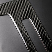 Adesivo decorativo per pannello CD di controllo centrale per auto in fibra di carbonio per BMW E90 / E92 2005-2012, edizione alta con foro, CD Panel(High Edition with Hole)