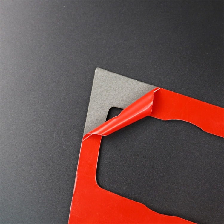 Adesivo decorativo per pannello CD di controllo centrale per auto in fibra di carbonio per BMW E90 / E92 2005-2012, senza navigazione senza foro, CD Panel(Non Navigation without Hole)