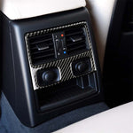Adesivo decorativo per presa d'aria posteriore per auto in fibra di carbonio per BMW E90 / E92 2005-2012, Rear Air Vent with Hole, Rear Air Vent
