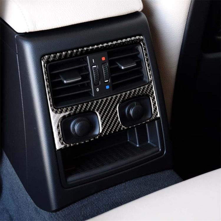 Adesivo decorativo per presa d'aria posteriore per auto in fibra di carbonio per BMW E90 / E92 2005-2012, Rear Air Vent with Hole, Rear Air Vent