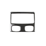 Adesivo decorativo per presa d'aria posteriore per auto in fibra di carbonio per BMW E90 / E92 2005-2012, Rear Air Vent with Hole, Rear Air Vent