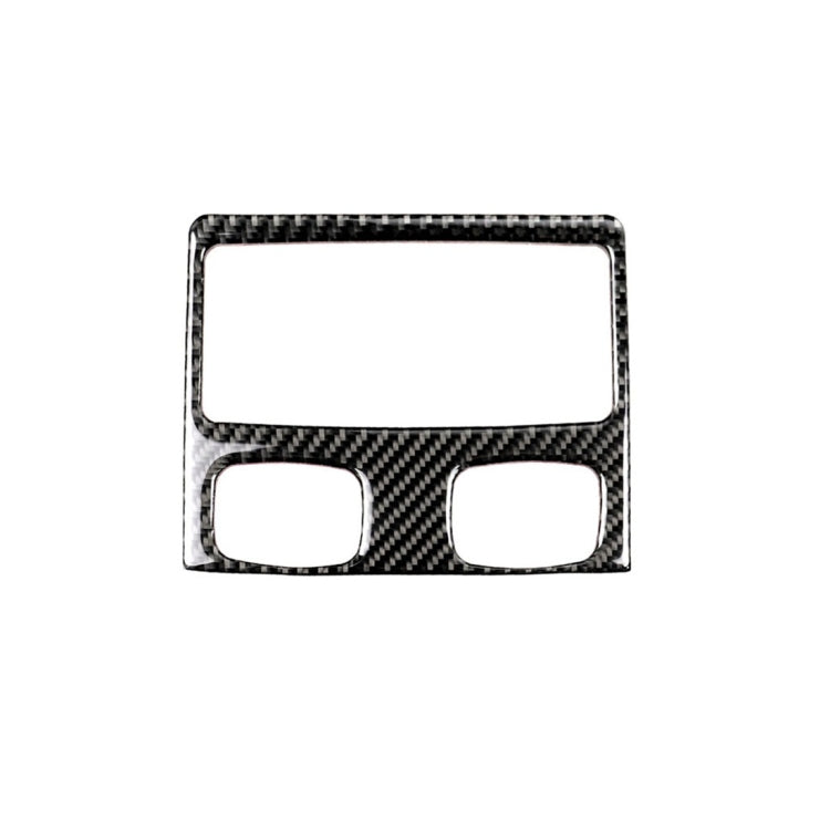 Adesivo decorativo per presa d'aria posteriore per auto in fibra di carbonio per BMW E90 / E92 2005-2012, Rear Air Vent with Hole, Rear Air Vent
