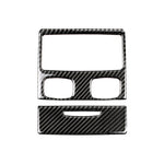 Adesivo decorativo combinato presa d'aria posteriore per auto in fibra di carbonio con foro per BMW E90 / E92 2005-2012, Rear Air Vent Combination with Hole, Rear Air Vent Combination