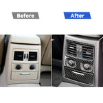 Adesivo decorativo combinato presa d'aria posteriore per auto in fibra di carbonio con foro per BMW E90 / E92 2005-2012, Rear Air Vent Combination with Hole, Rear Air Vent Combination