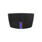 Adesivo decorativo per pannello altoparlante per strumento auto in fibra di carbonio a tre colori per BMW F30 2013-2018 / F34 2013-2018, Instrument Speaker Panel