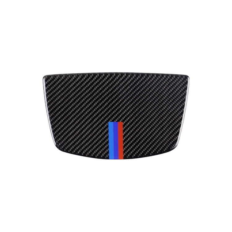 Adesivo decorativo per pannello altoparlante per strumento auto in fibra di carbonio a tre colori per BMW F30 2013-2018 / F34 2013-2018, Instrument Speaker Panel