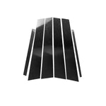 Adesivo decorativo per colonna B per auto in fibra di carbonio per BMW E90 2005-2012, B Column